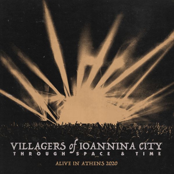 Album cover "Through Space and Time (Alive in Athens 2020)"- Villagers Of Ioannina City