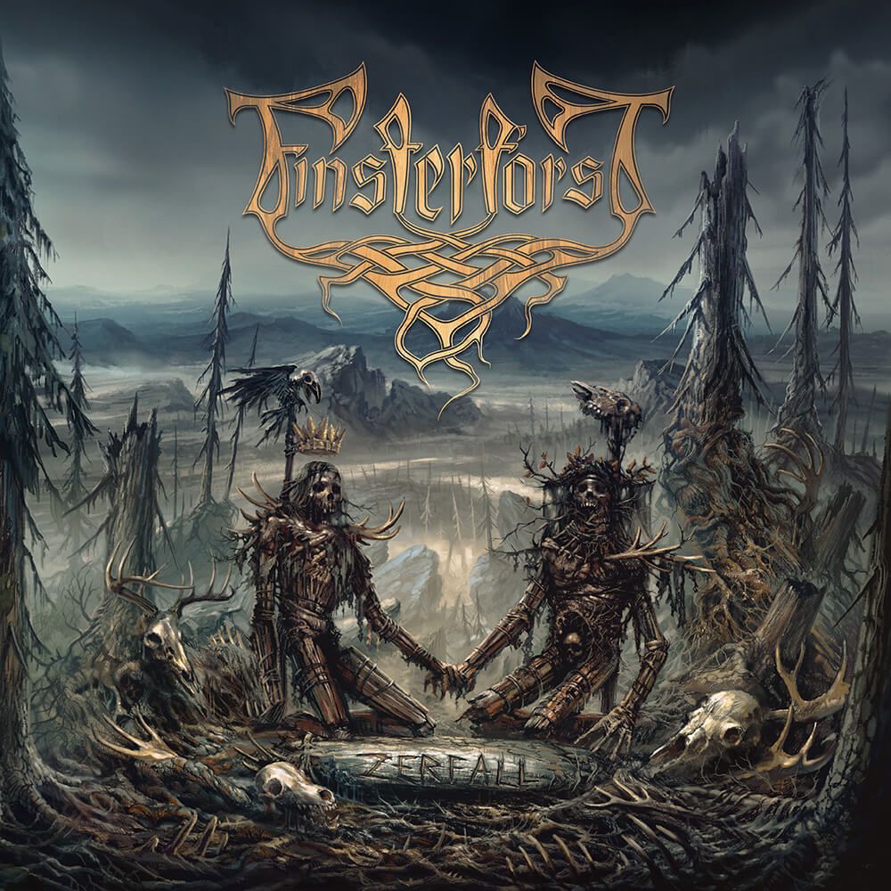 Album cover "Zerfall" - Finsterforst