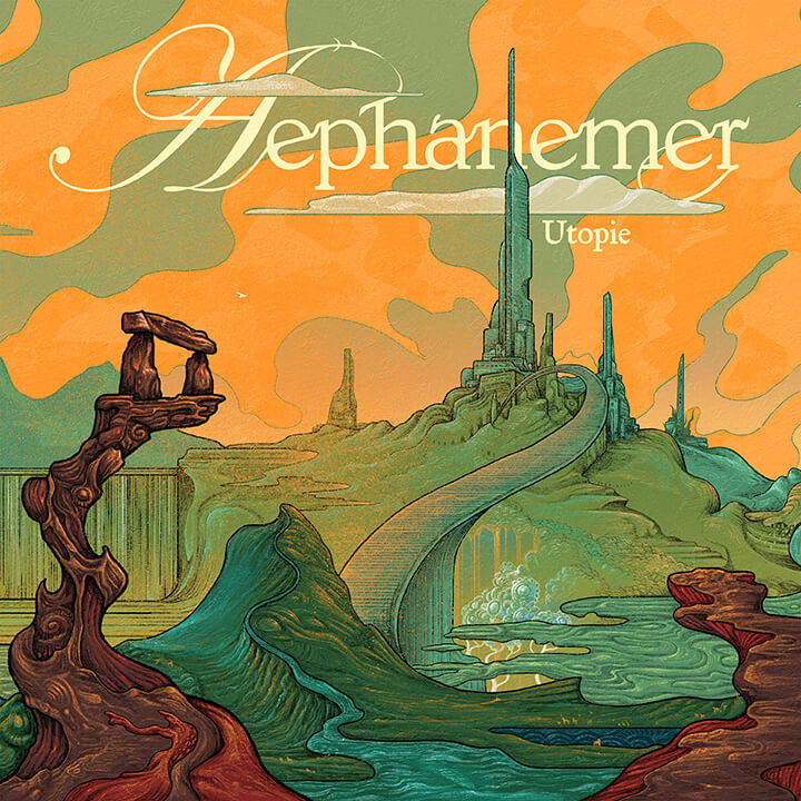 Album Cover "Utopie" - Aephanemer