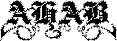 Band Logo AHAB - transparent background