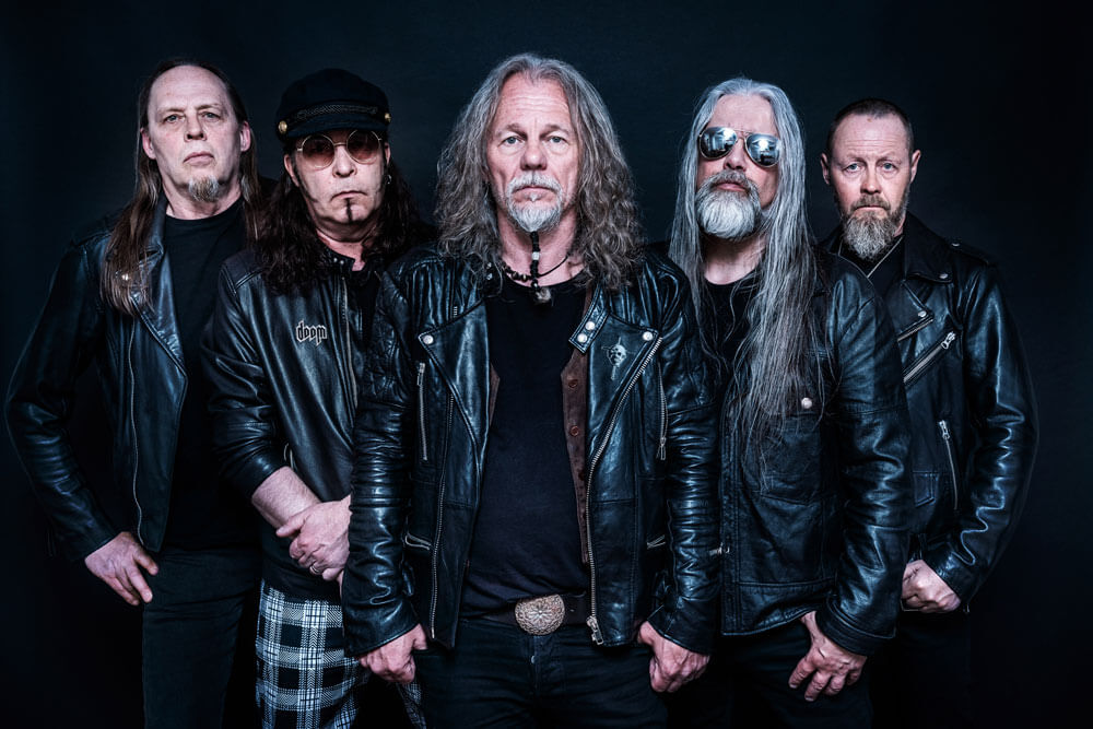 Candlemass - Swedish Epic Doom Metal Band, black and white 