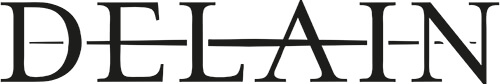 Band Logo Delain - white background