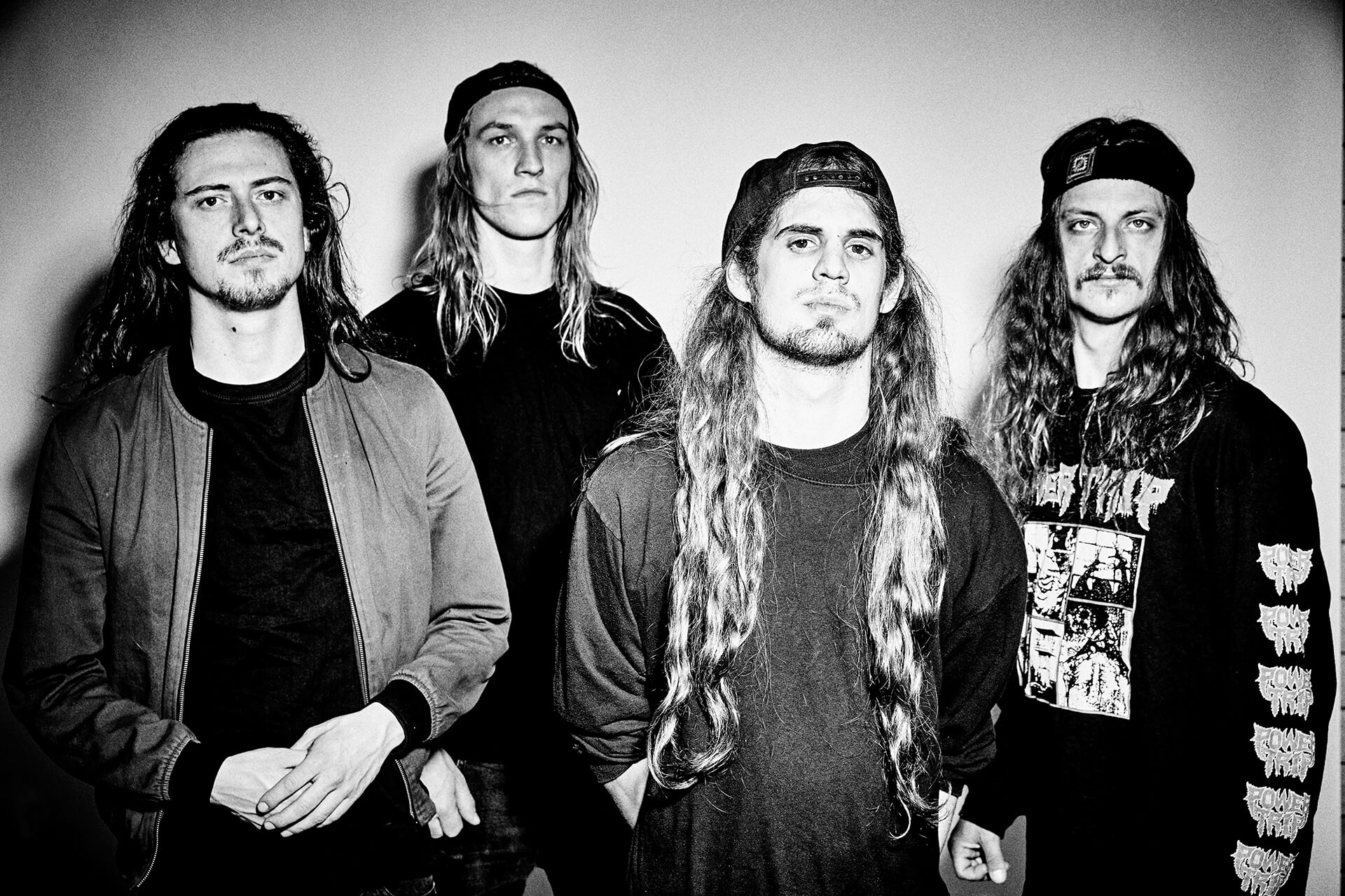 Dust Bolt - German Thrash Metal Band black and white