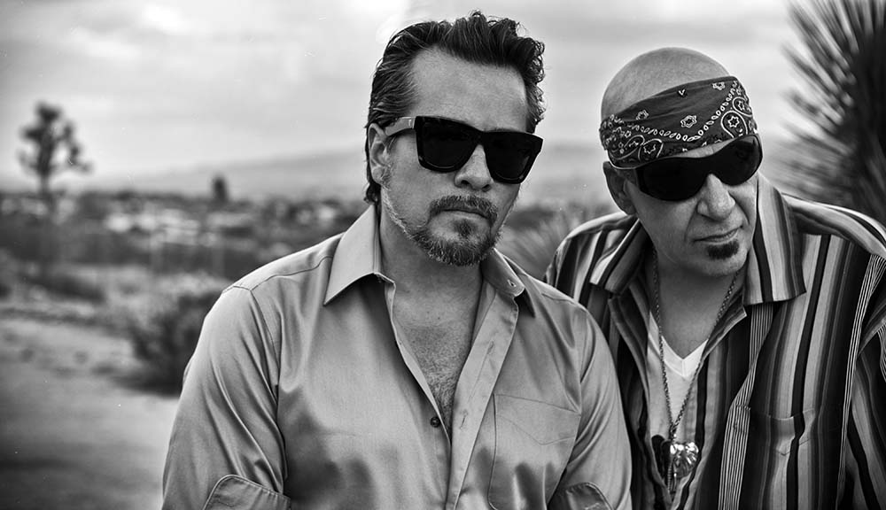 John Garcia - American Stoner Rock Singer - Black and White