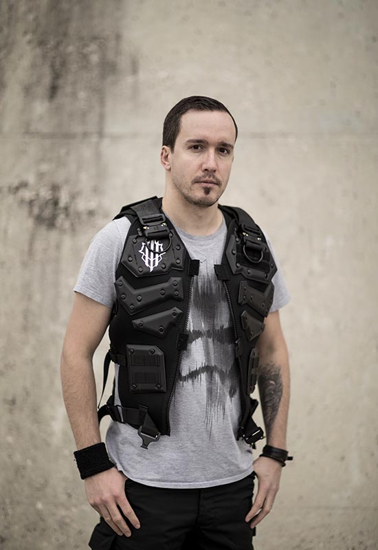 Jonathan Pellet - Rage Of Light's vocalist, keyboardist, synth and drums programmer