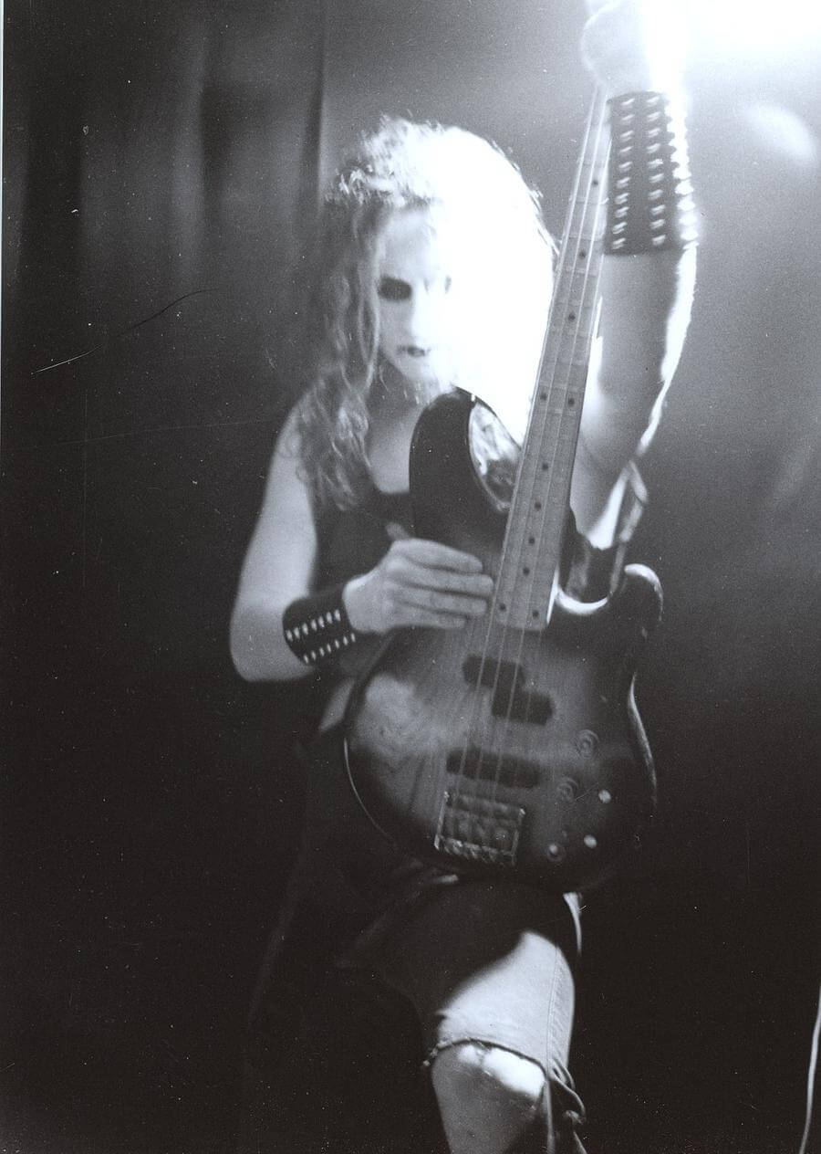 Silenius - Summoning's keyboardist, vocalist - Black and White