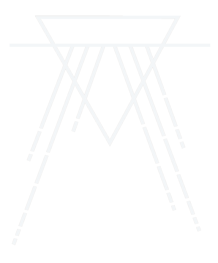 There's A Light Band Logo White