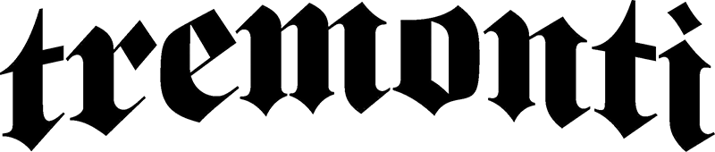 Band logo Tremonti - black font-colour - transparent background