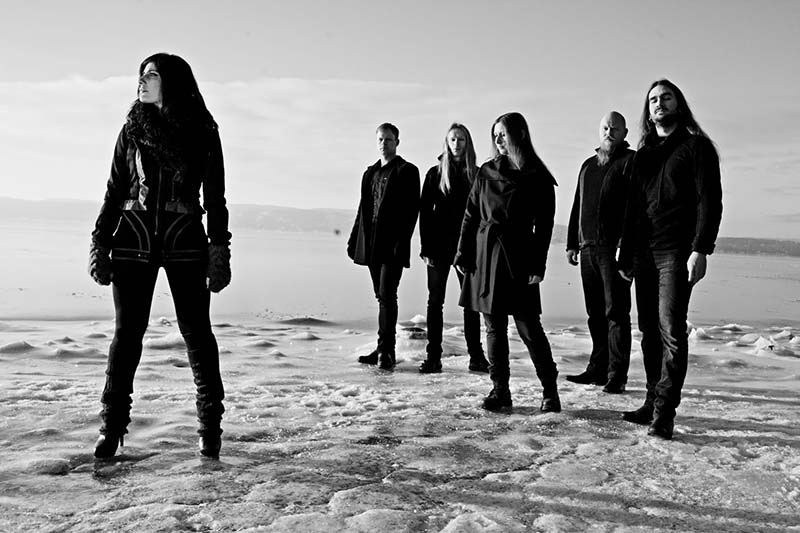 Tristania - Norwegian Gothic Metal Band - Black and White