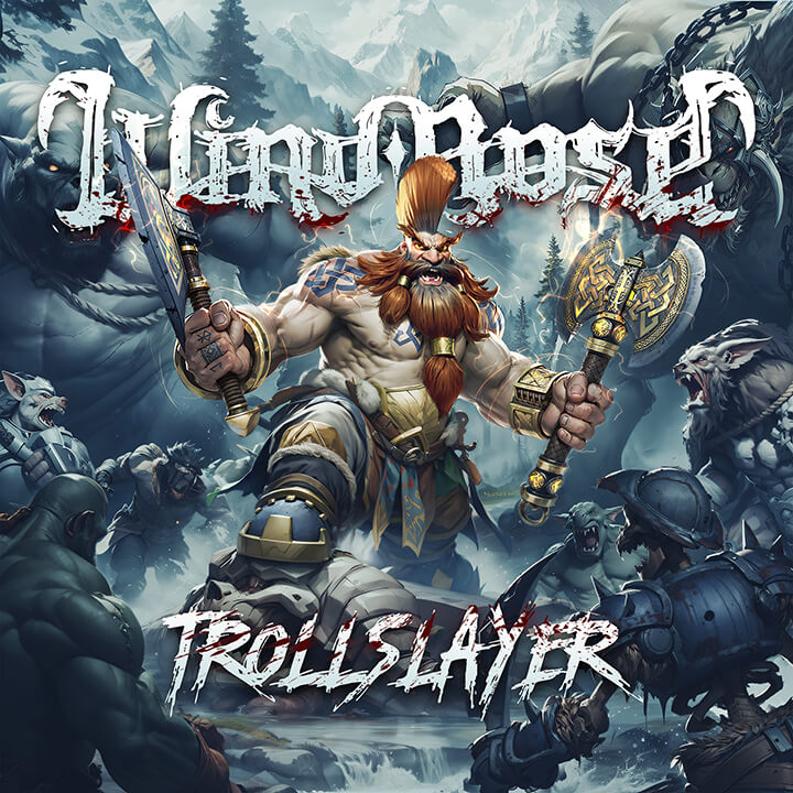 Album cover "Trollslayer" - Wind Rose