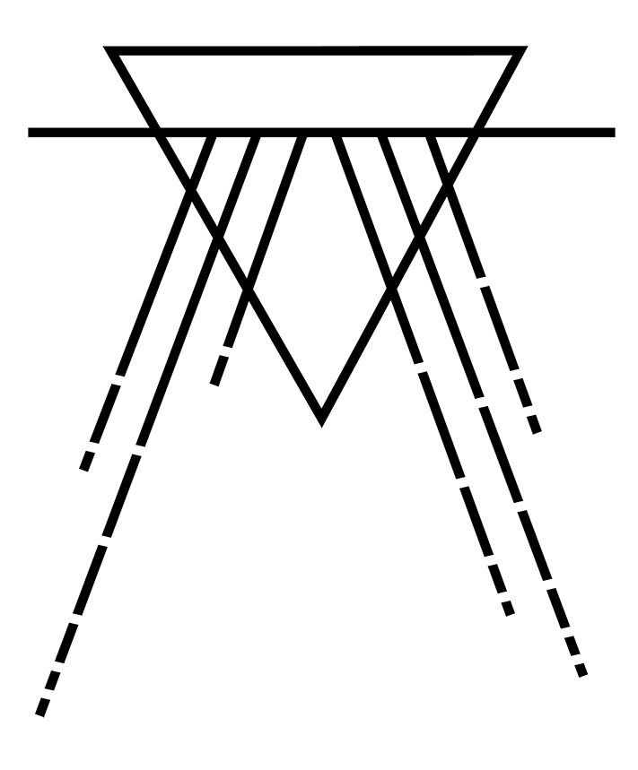 There's A Light Band Logo Black