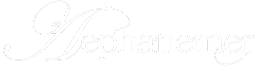Band Logo Aephanemer - white font-colour, transparent background