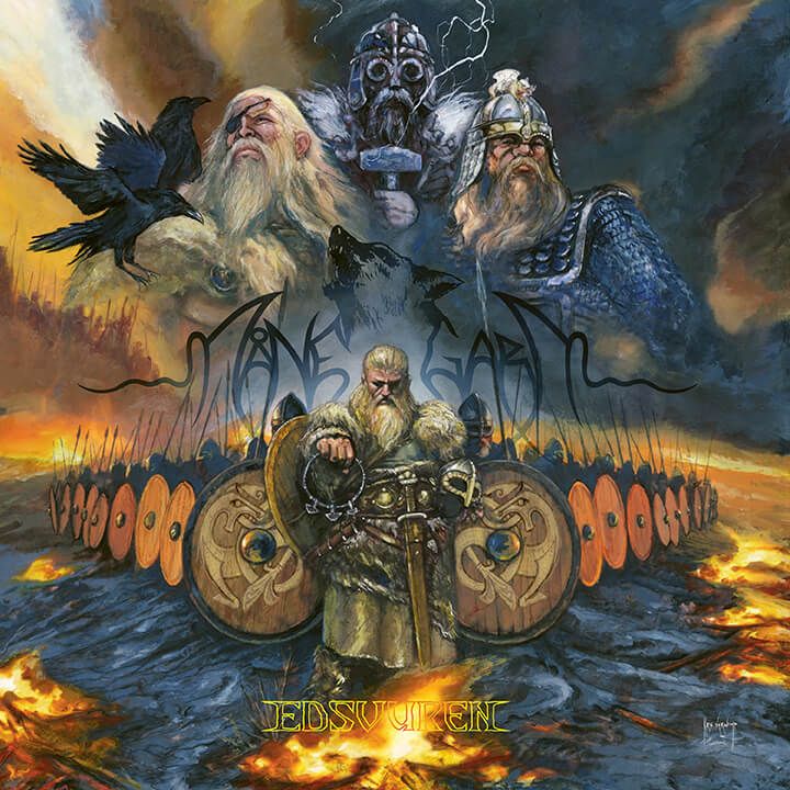 Album cover "Edsvuren" - Manegarm