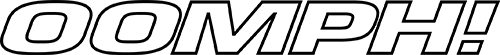Band logo Oomph! - black outline - transparent background