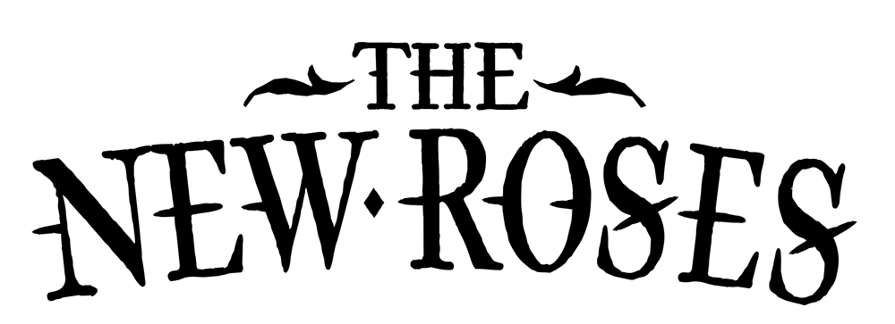 Band logo The New Roses - black font-colour - transparent background
