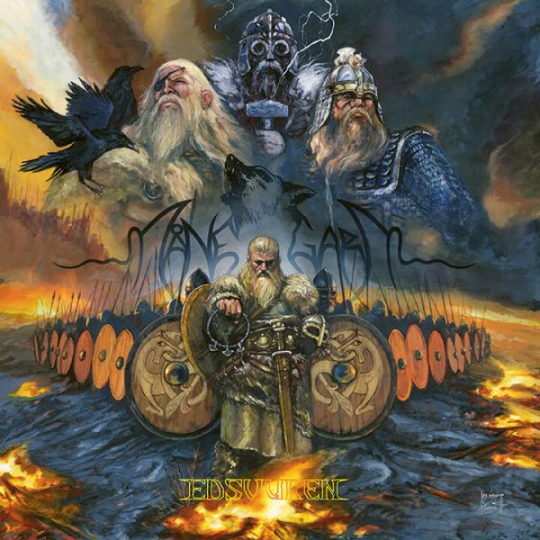 Album cover "Ynglingaättens Öde" - Manegarm