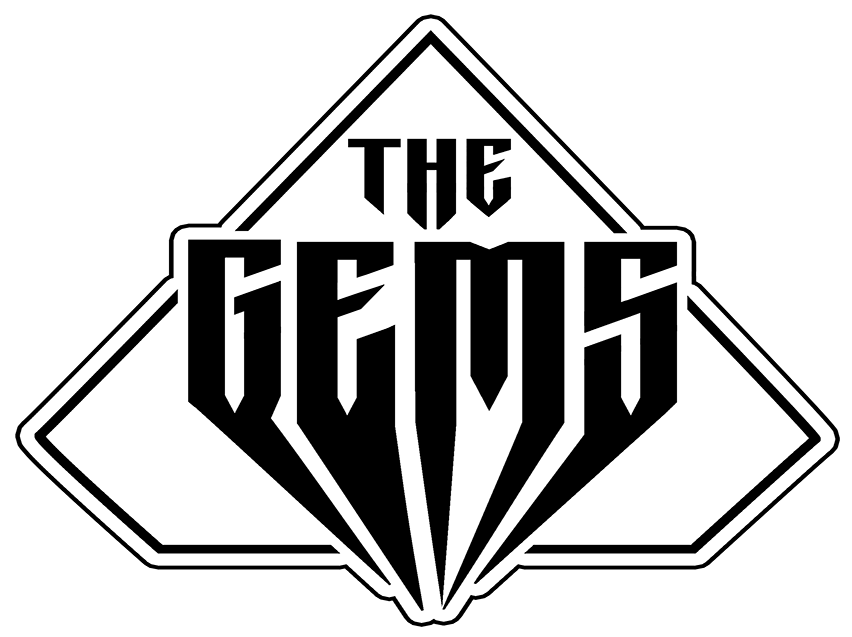 The Gems Logo black