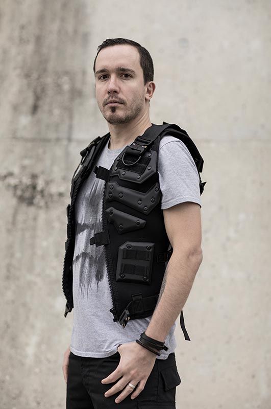 Jonathan Pellet - Rage Of Light's vocalist, keyboardist, synth and drums  programmer