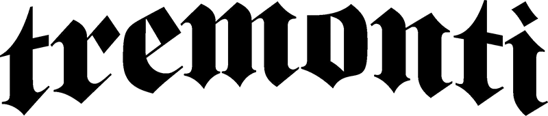 Band logo Tremonti - black font-colour - transparent background