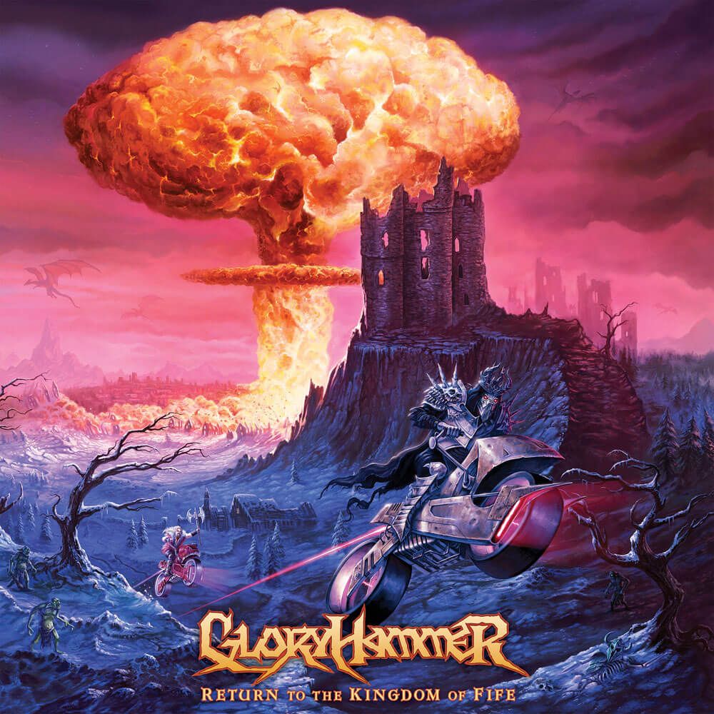 Album cover "Return to the Kingdom of Fife" - Gloryhammer