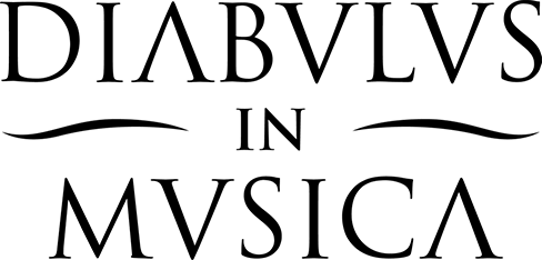 Band Logo Diabulus in Musica - black font-colour - transparent background