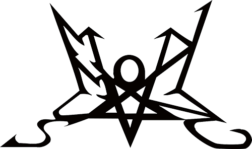 Band logo Summoning - black font-colour - transparent background