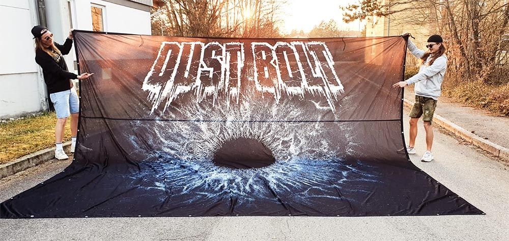 Dust Bolt Tour Backdrop