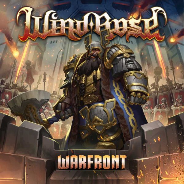 Album cover "Warfront" -  Wind Rose