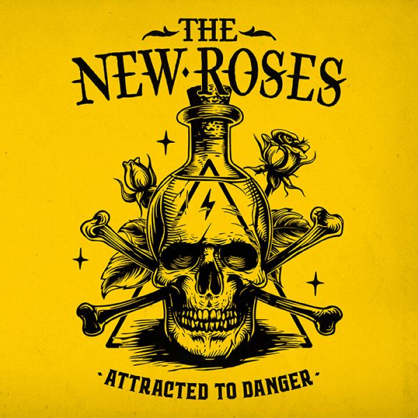 Album cover "Attracted To Danger" - The New Roses