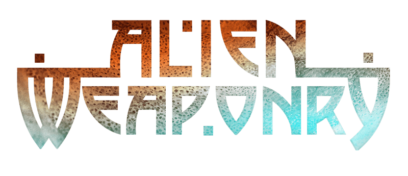 Band Logo Alien Weaponry - transparent background