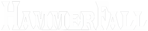 HammerFall Band Logo Black