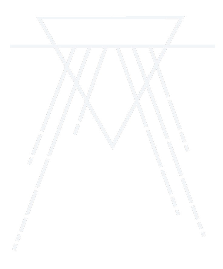 There's A Light Band Logo White