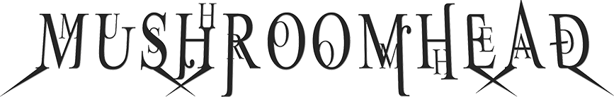 Band logo Mushroomhead black font-colour transparent background